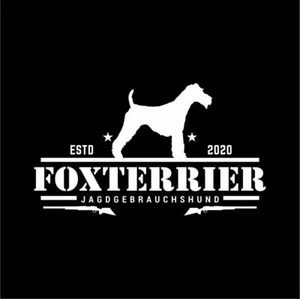 Foxterrier Aufkleber Auto Hund Jäger Jagd Pointer Sticker Jagdgebrauchshund - Bild 1 von 24