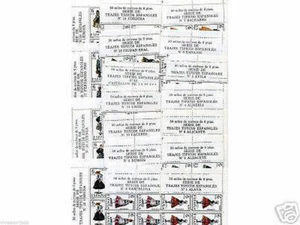 TRAJES REGIONALES ESPAÑA SERIE COMPLETA DE 53 VALORES CON BANDELETA ** - Imagen 1 de 1