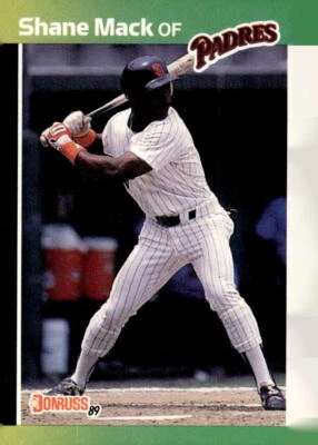 1989 Donruss #538a Shane Mack - Image 1 of 2
