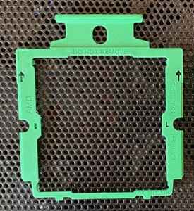 AMD EPYC GENOA SP5 Socket Fixed Carrier Frame ZEN4 CPU Tray Green for 9654/9554 - Picture 1 of 1