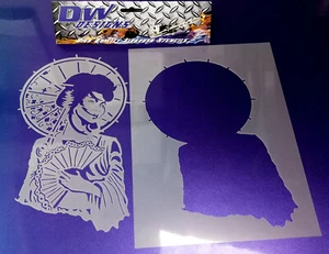 Plantilla de aerógrafo artesanal Geisha Girl  - Imagen 1 de 2