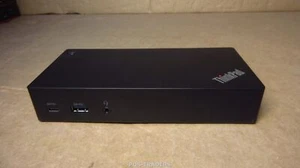 Station d'accueil 4K Lenovo 40A9 SD20L36276 ThinkPad station d'accueil USB-C DK1633 - PAS D'ALIMENTATION - Photo 1/7