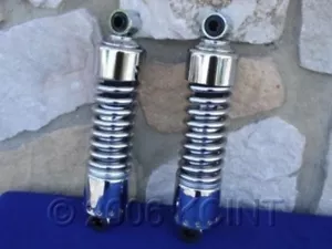 CHROME SHOCKS LOWERING KIT FOR HARLEY STREET GLIDE FLHX - Picture 1 of 4