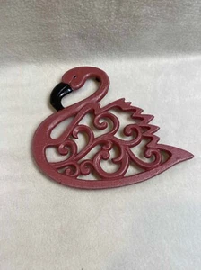 Trivet de cocina de hierro fundido flamenco rosa - Imagen 1 de 6