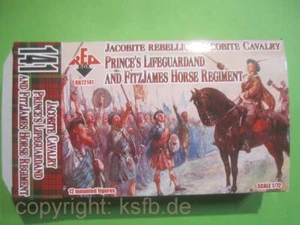 1:72 RedBox #141 England Bürgerkrieg Jakobieter Prinz Leigbarde Kavallerie - Picture 1 of 3