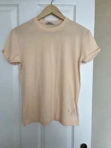 alexander wang 'T' shirt pale orange Size Xs - Picture 1 of 4