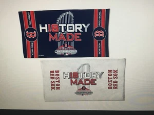 BOSTON RED SOX 2018 WORLD SERIES CHAMPS SPOGLIATOIO 22"X42" ASCIUGAMANO NUOVO IN MAGAZZINO - Foto 1 di 2