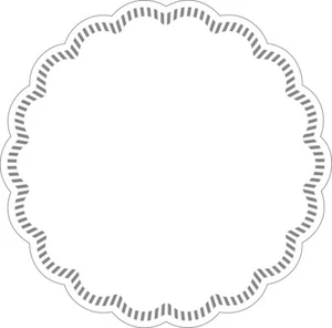 Tassen-Deckchen Weiss aus Tissue 9-lagig, Ø 120 mm, 250 Stück - Untersetzer  - Bild 1 von 1