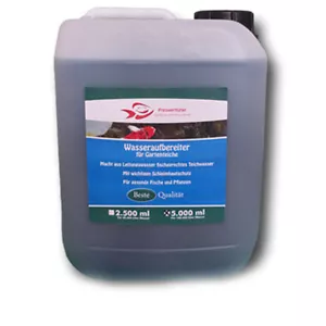 Wasseraufbereiter Gartenteich 5 Liter Teichpflege Koi Pflegemittel Teichpflanzen - Bild 1 von 1