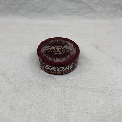 Lata Skoal roja vintage Foto 1 de 4