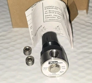 Parker R364-02CKSS/M1 Watts Pneumatic Miniature Regulator 1/4" - Picture 1 of 3