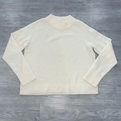 Suéter Sudadera Athleta Para Mujer XS Hawthorn Crew Lana Fina Merino Paloma 632070 Foto 1 de 4