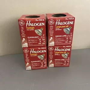 (4) GE 75W Par 30 Floodlight Bulbs Track Light 2 PK Short Neck 526 Long Life-New - Picture 1 of 8