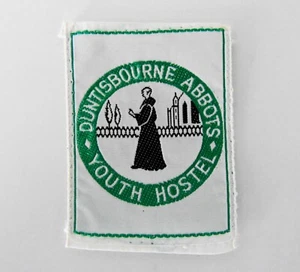 Duntisbourne Abbots Youth Hostel Woven Cloth Patch Badge Sew On Gloucestershire - Picture 1 of 1
