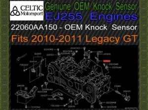 Genuine Subaru OEM Knock Sensor 2010-2013 Legacy GT Outback GT EJ255 2.5L NEW - Picture 1 of 1