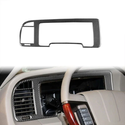 Cubierta de panel interior de fibra de carbono de vinilo para Lincoln Navigator Foto 1 de 4