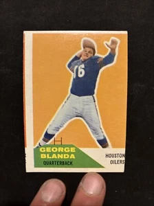 George Blanda 1960 Fleer #58 - Imagen 1 de 2