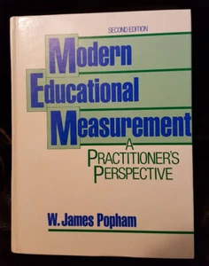 MODERN EDUCATIONAL MEASUREMENT - 1990 HB by W. James Popham FREE Shipping!   - Picture 1 of 2