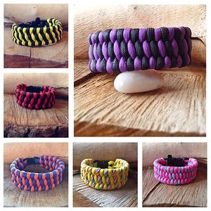 Pulsera Paracord - Tejido Trillobite - Pulsera de Amistad - Hademade UK - Imagen 1 de 1