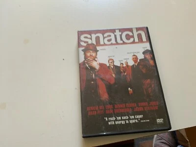 Snatch (DVD, 2003, Full Screen) Rade Sherbedgia Guy Ritchie, Case with Disc Only - Image 1 of 3
