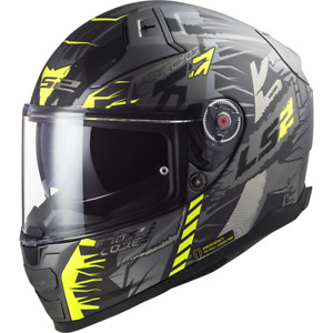 LS2 Helmets Citation II Techbot Full Face Motorcycle Helmet W/ SunShield
