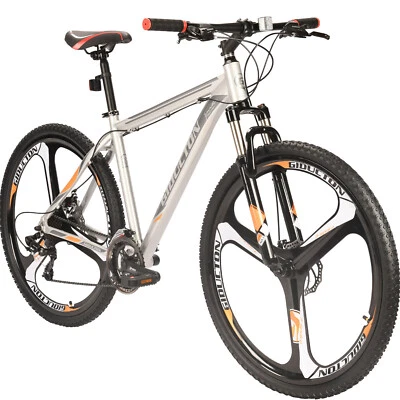 EUROBIKE Mens Mountain Bike,Aluminum Bikes 21 Speed Bicycle 29" Wheels for Adults XL 29er