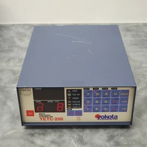 Controlador de fijación múltiple Yokota YETC-200 para herramientas de pulso transducerizadas - Imagen 1 de 4