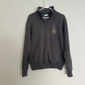 Vintage Lutheran University Sweatshirt Size Medium Champion 1/4 Zip Pullover CLU - Picture 1 of 11