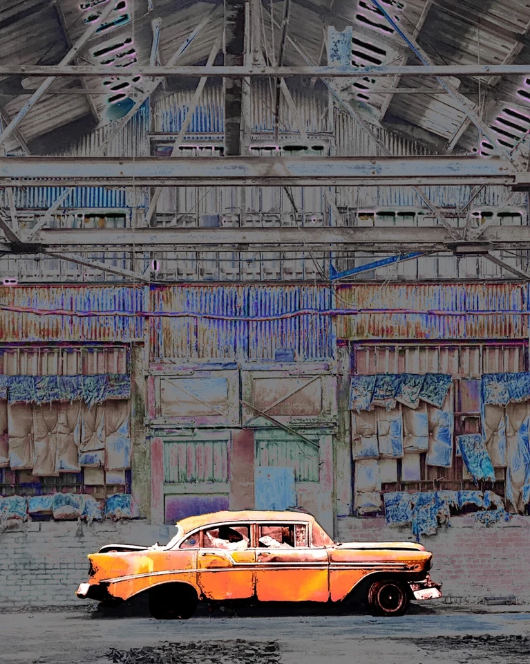 "Left For Dead" - Original Signed Artwork Acrylic Gouache & Photo Manipulation - Image 1 of 1