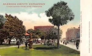 Alameda County Exposition, City Hall Square, Oakland, CA c1907 Vintage Postcard - Picture 1 of 1