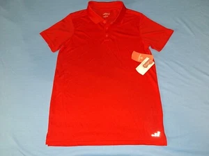 BCG  DRI FIT  BOYS YOUTH LARGE  RED GOLF   POLO  SS  SHIRT NEW - Picture 1 of 6