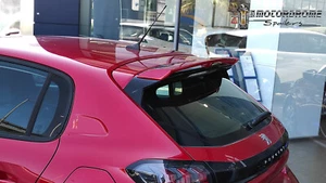 REAR ROOF EXTRA SPOILER FOR PEUGEOT 208 MK2 (2020-) PU UNPRIMED - Picture 1 of 2