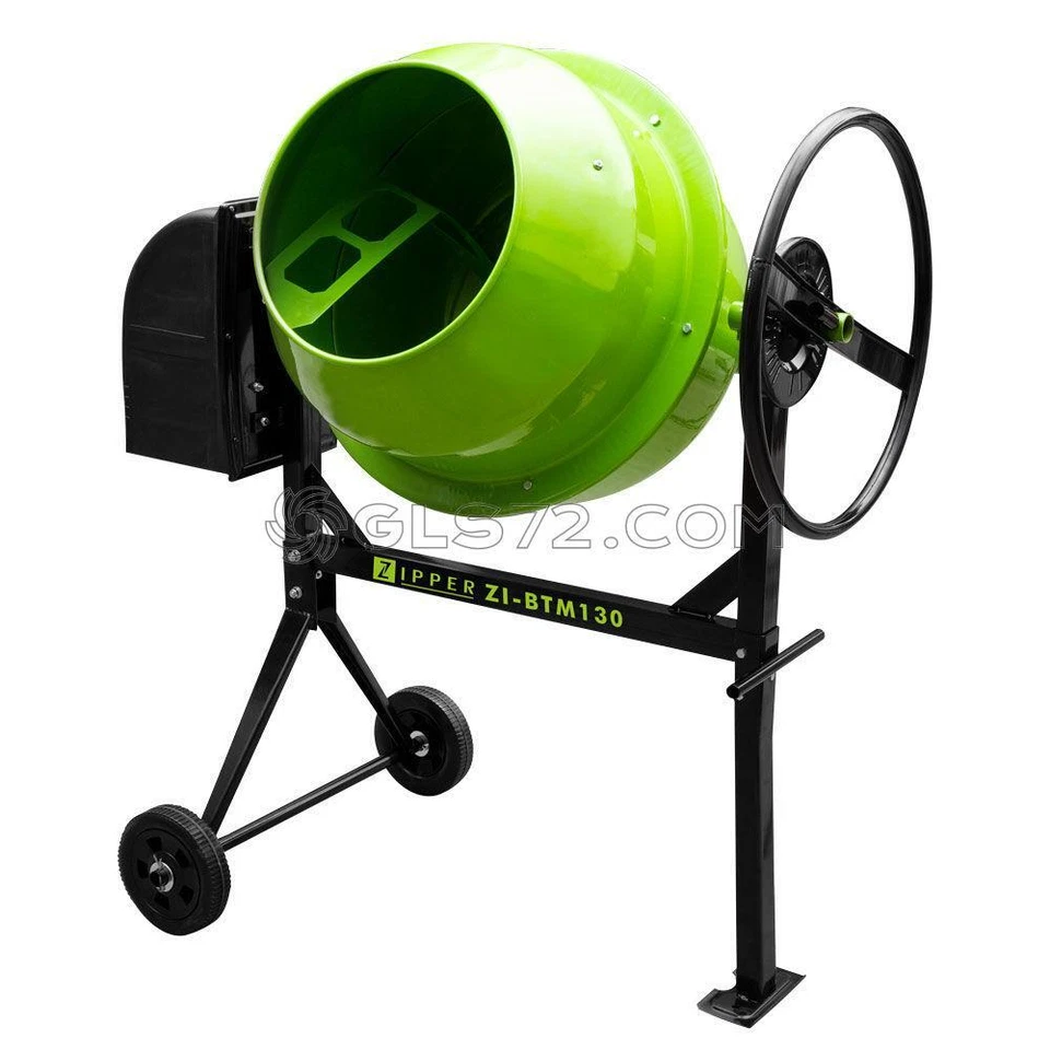 BETONIERA ELETTRICA 130L 550W IMPASTATRICE MISCELATORE CEMENTO ZIPPER ZI-BTM130 - Immagine 1 di 1