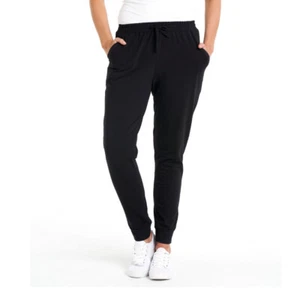 BETTY BASICS HEIDI PANT, LOUNGE PANTS JOGGER - BLACK 8-22 - Foto 1 di 4
