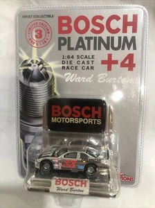 RACING CHAMPIONS Bosch Platinum 1:64 Scale Ward Burton Die Cast Race Car RARE - Picture 1 of 4