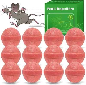 12 Pcs Natural Mouse Repellent Peppermint Oil, Rodent Repeller for Car Engines - Picture 1 of 4