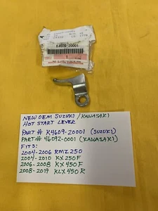 OEM SUZUKI/ KAWASAKI Hot Start Lever (46092-0001) RMZ250, KX250F, KX450F, KLX450 - Picture 1 of 2