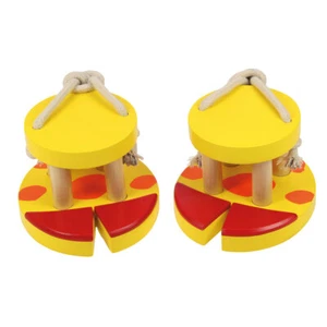 Bigjigs Toys Wooden Giraffe Footwalkers - Picture 1 of 1