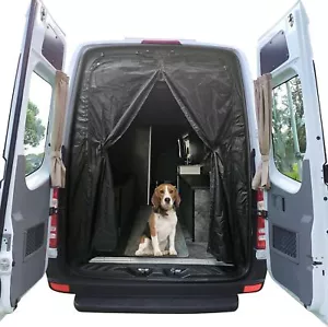 Van Bug Screen for Mercedes Sprinter 2007-2024 High Roof Rear Door Mosquito Net - Picture 1 of 9