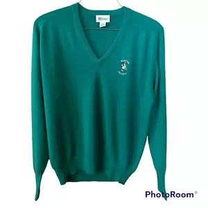 Vintage Etonic Boston Celtics Long Sleeve Pullover Sweater Mens XL Green Acrylic - Picture 1 of 10