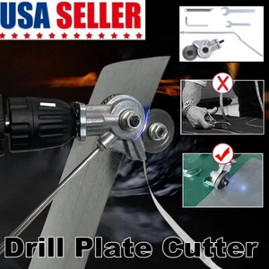 Electric Drill Shears Plate Cutter Attachment Metal Sheet Cutter Nibbler Saw US - Picture 1 of 12