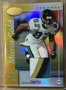 Jimmy Smith 2002 Leaf Certified Materials Mirror Gold 4 Color Jersey Patch #/25 - Picture 1 of 1