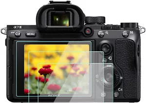 Protezione Schermo per Sony a7iii a7riv a7riii a7r2 a7c Vetro Temperato (Confezione da 3) - Foto 1 di 11