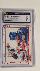 2013 NHL In The Game Bloody Battles #157 DOMI vs PELUSO Hockey Fight CGC 9 - Picture 1 of 1