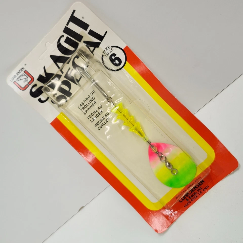 Luhr Jensen Skagit Especial Verde Arco Iris Talla 6 2183-006-0316 Foto 1 de 3