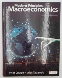Modern Principles: Macroeconomics 6th Edition HC 9781319128364 - Picture 1 of 3