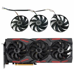 88mm For ASUS RX5600XT 5700 5700XT ROG STRIX Graphics Cooling Fan FDC10H12S9-C - Picture 1 of 9