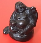 NETSUKE SAMURAI BUDDAH aus Kunststoff # Sammlungsauflösung # 002