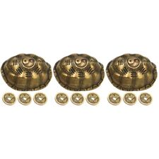 3 Sets Chinese Divination Turtle Shell Lucky Tortoise Good Luck Turtle