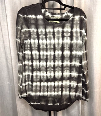 EARTH YOGA Mujer Talla M Algodón Orgánico Jersey Top Manga Larga Camiseta Multi Foto 1 de 4